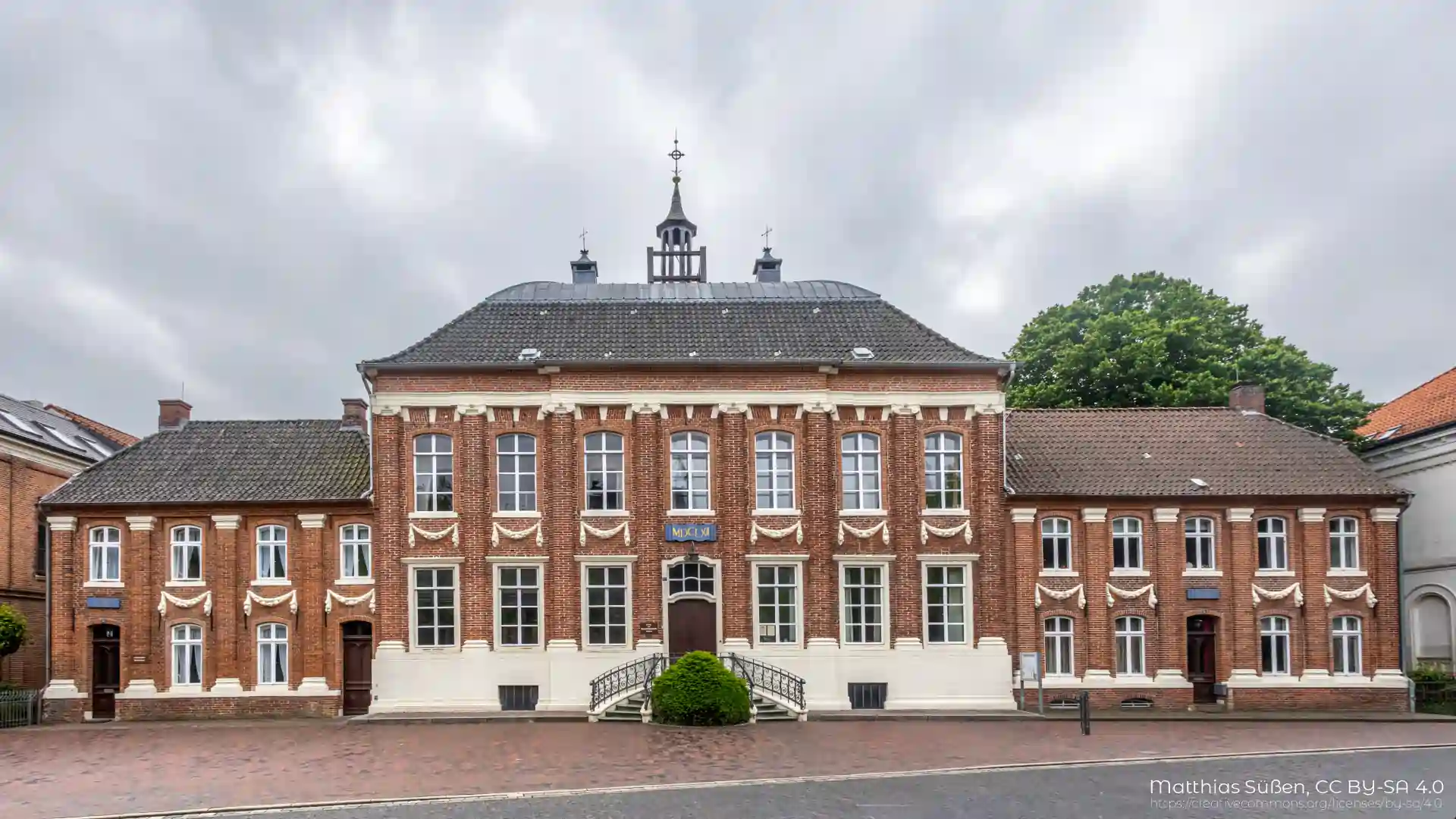 Die Mennonitenkirche in Norden befindet sich in einem alten Patrizierhaus