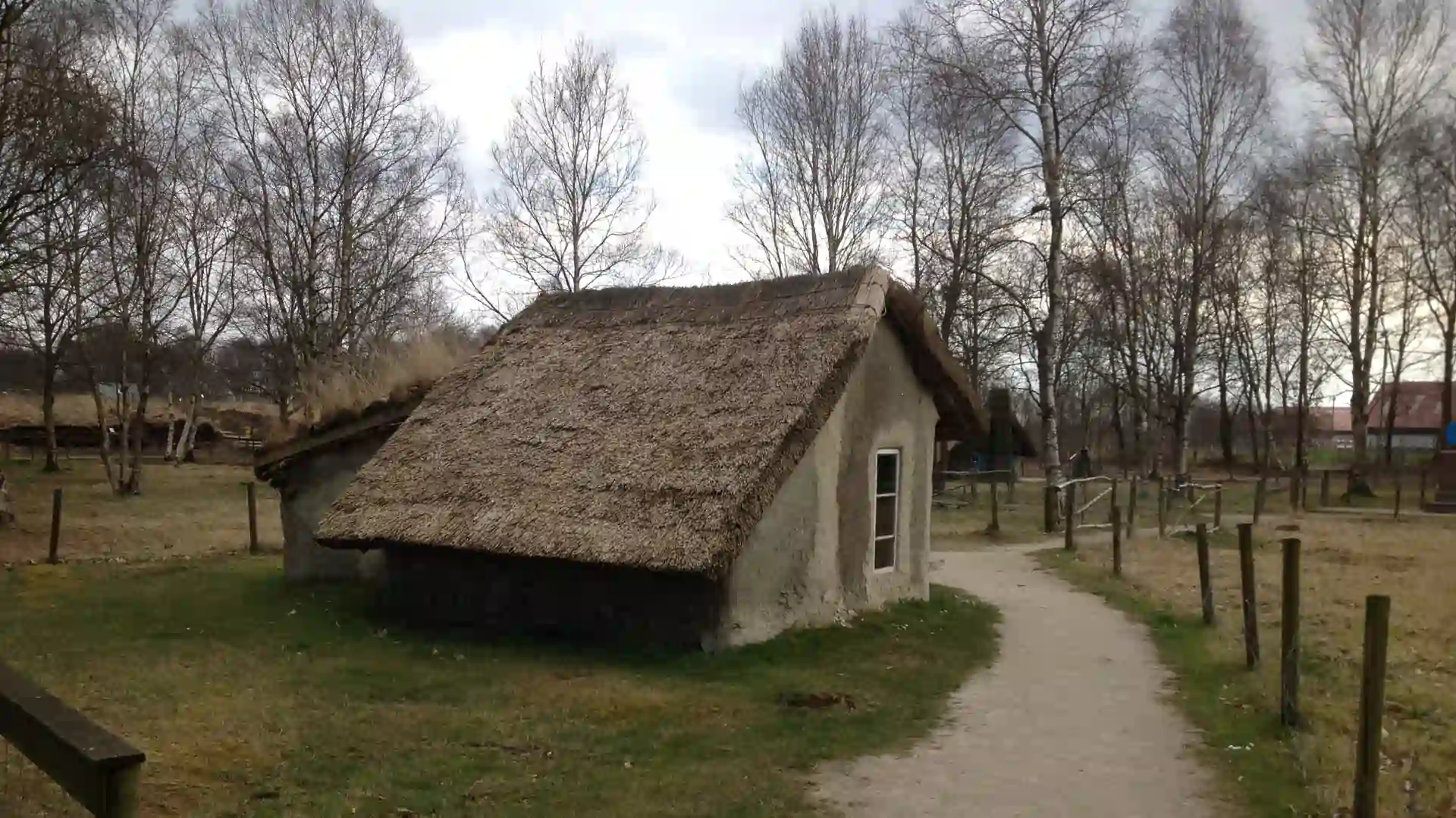 Haus im Moormuseum in Moordorf